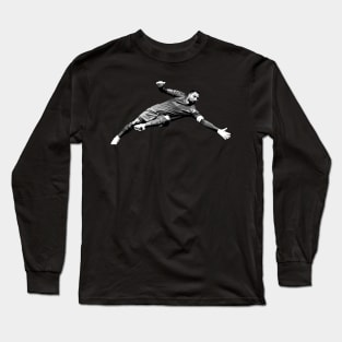 Gianluigi Donnarumma Greyscale Long Sleeve T-Shirt